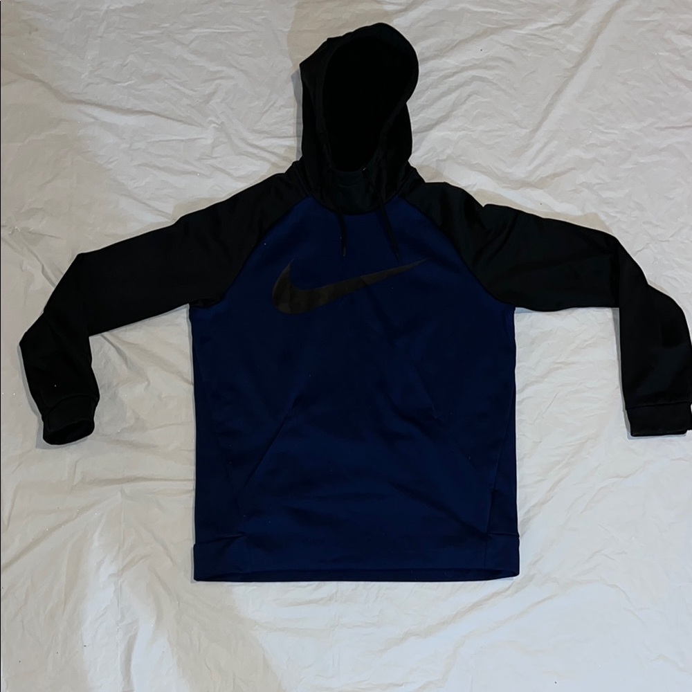 Nike Navy and Black Hoodie